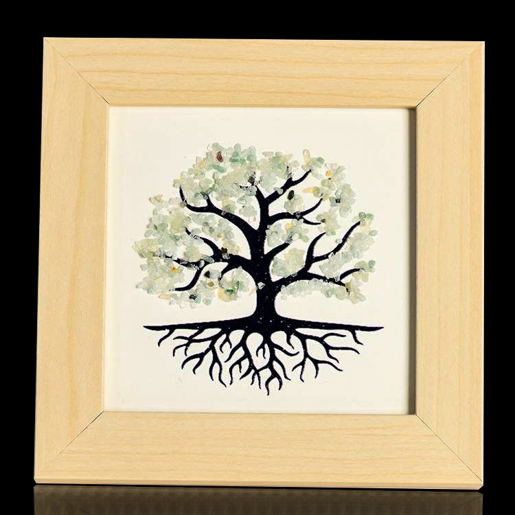 Energy Tree Crystal Art