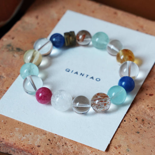 Original Island Design – Agarwood & Gemstone Energy Bracelet