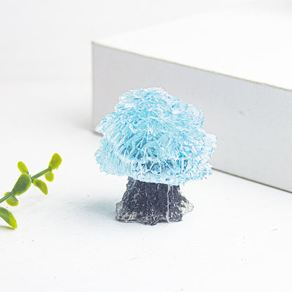 Creative Natural Crystal Stone Resin Small Tree Crystal Tree Money Tree Home Decoration Office Desktop Ornament
