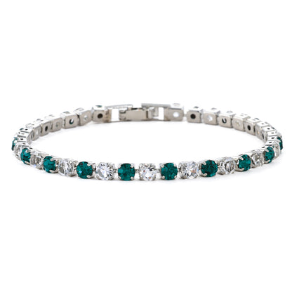 Minimal Zircon Bracelet for Women – High-End Feel