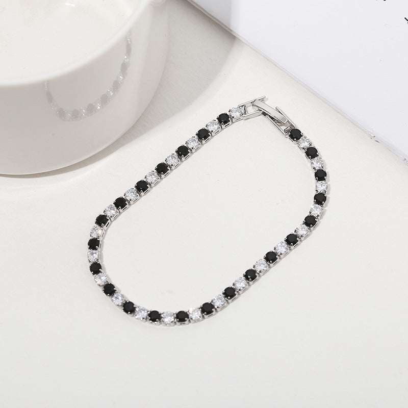 Inlaid Zircon Bracelet – Trendy Design