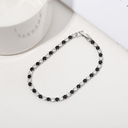 Inlaid Zircon Bracelet – Trendy Design