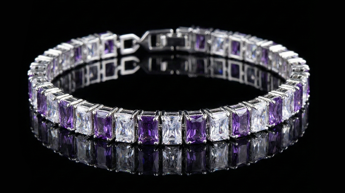 Sparkling Zircon Bracelet for Women – Gift Ready