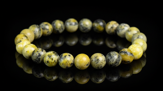 Emerald Mist,Xiuyu Jade Energy Crystal Bead Bracelet 8mm