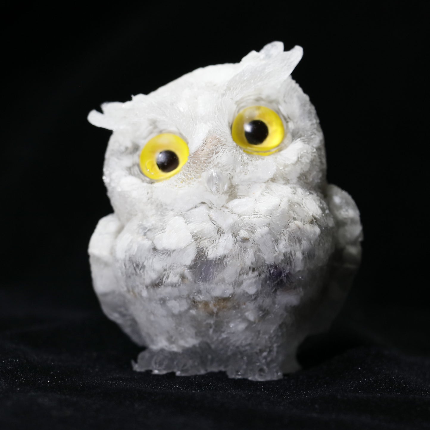 Hot Item Cute Owl Crystal Stone Home Decor Handicraft Decoration Gift Home Decor