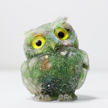 Hot Item Cute Owl Crystal Stone Home Decor Handicraft Decoration Gift Home Decor