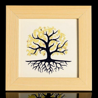 Energy Tree Crystal Art