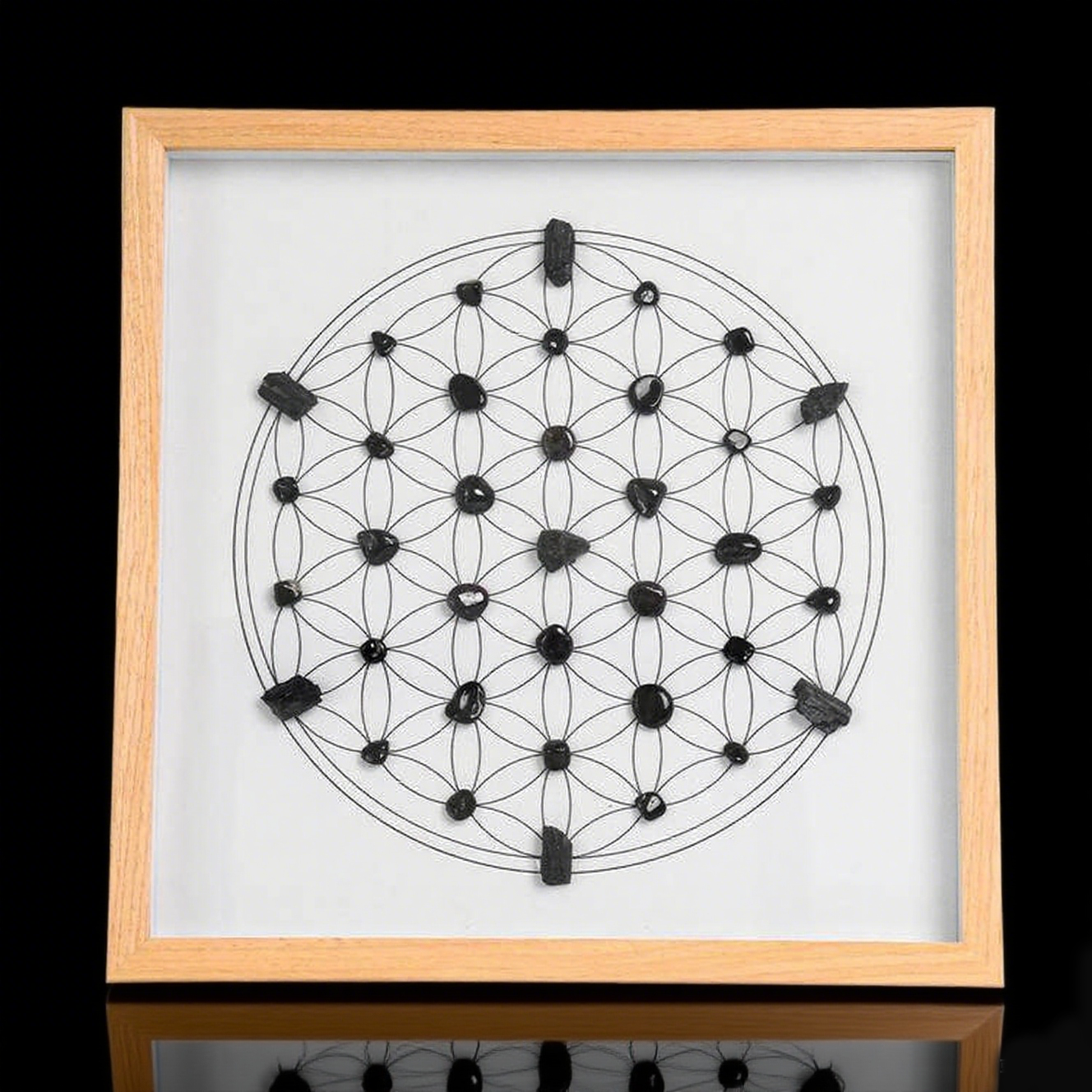 Crystal Grid Art Frame – Square Design