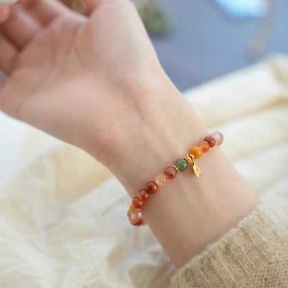 Original Chinese-Style Fortune Rabbit Hair Crystal Bracelet – Yunshang