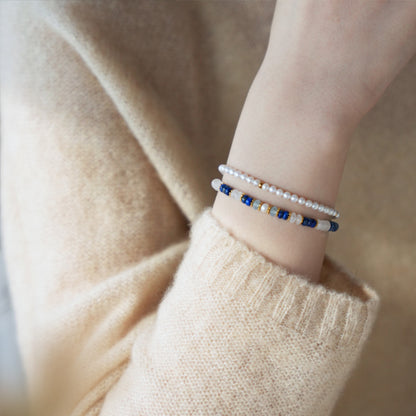 Original Chinese-Style Lapis Lazuli Bracelet for Women – Fortune & Protection