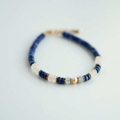 Original Chinese-Style Lapis Lazuli Bracelet for Women – Fortune & Protection