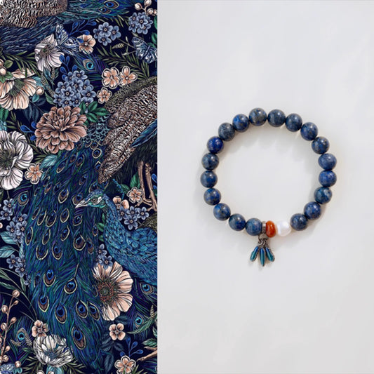 Vintage Lapis Lazuli Bracelet – Wisdom, Clarity & Fortune