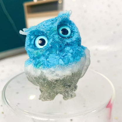 Hot Item Cute Owl Crystal Stone Home Decor Handicraft Decoration Gift Home Decor