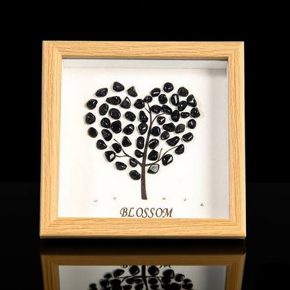Loving Crystal Wall Art – Heart-Shaped Spiritual & Meditation Decor