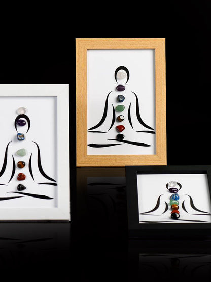 Seven Chakras Crystal Art