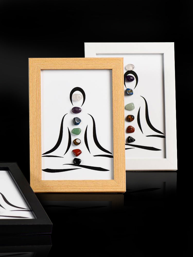 Seven Chakras Crystal Art