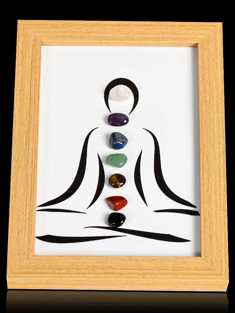 Seven Chakras Crystal Art
