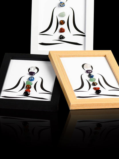 Seven Chakras Crystal Art