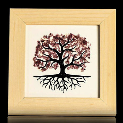Energy Tree Crystal Art