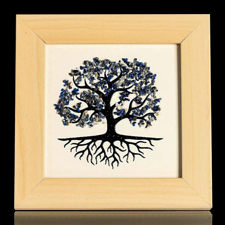 Energy Tree Crystal Art