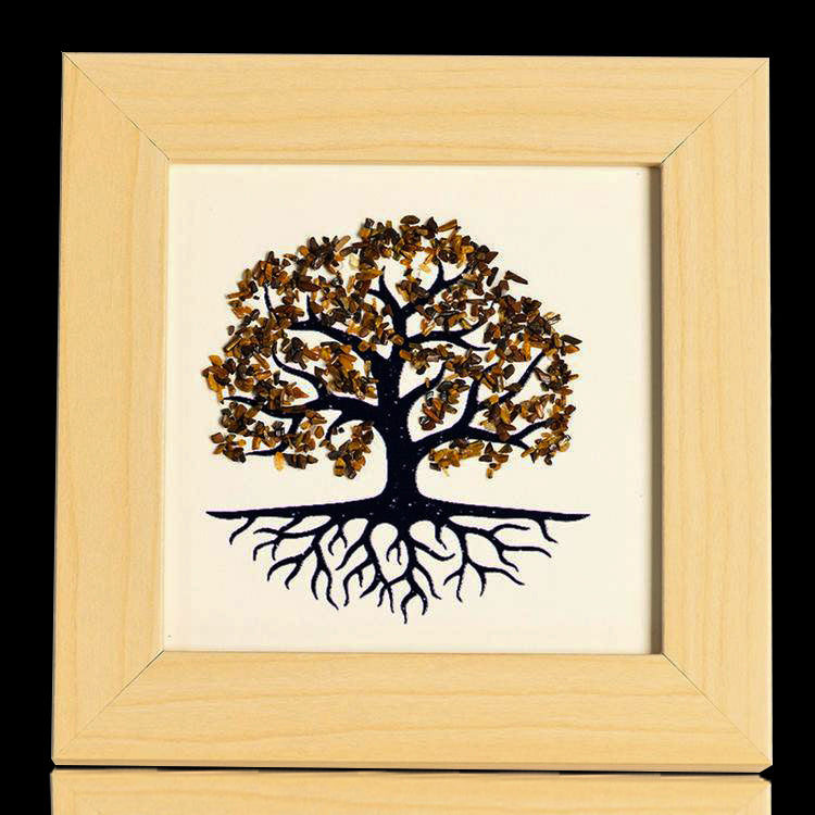 Energy Tree Crystal Art