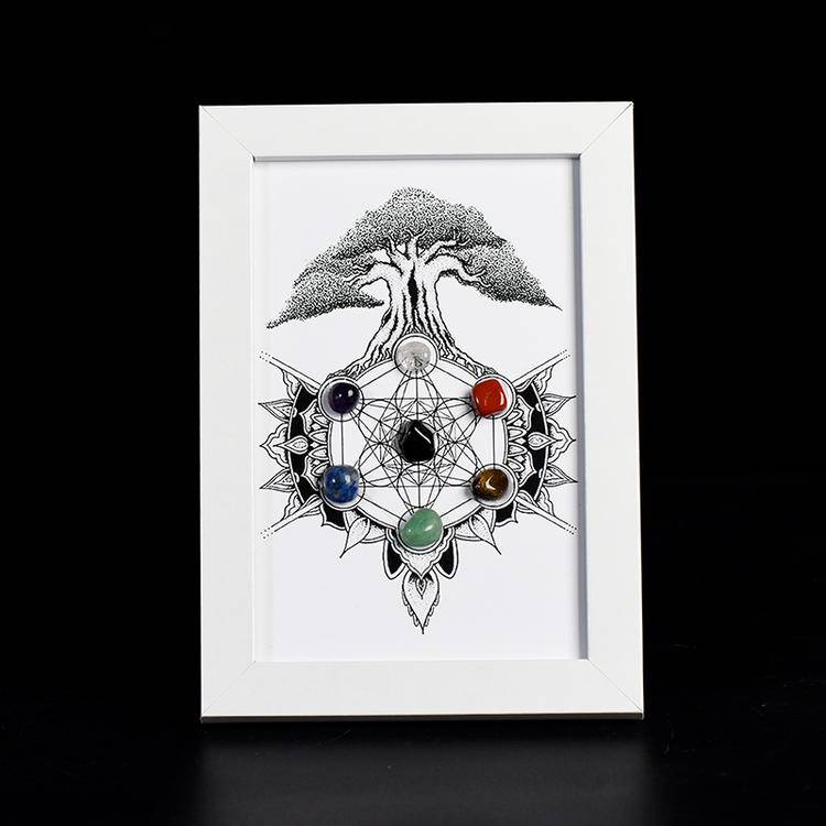 Metatron Crystal Tree of Life Frame
