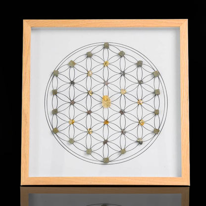 Crystal Grid Art Frame – Square Design