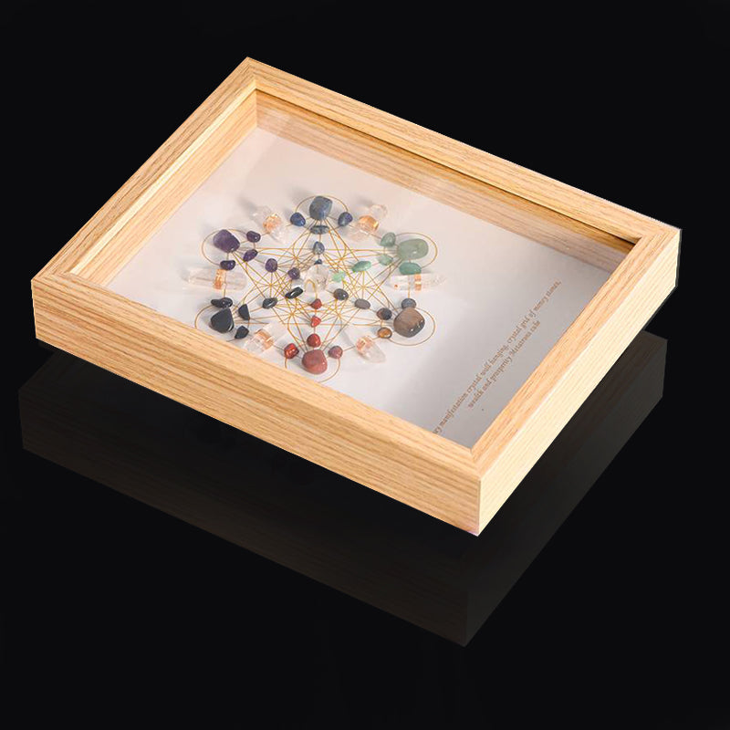 Clear Quartz Metatron Energy Display