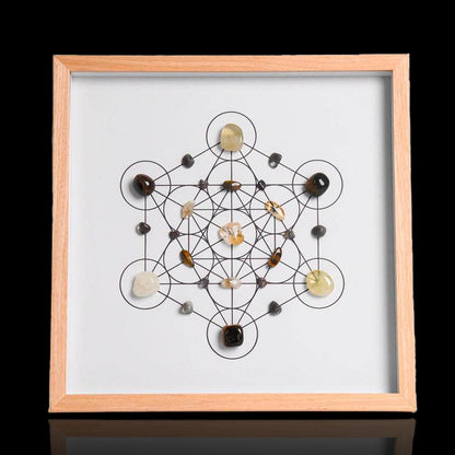 Crystal Grid Art Frame – Square Design