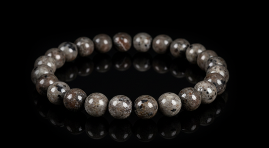 Lava Pulse,Volcanic Stone Bracelet Natural 8mm Crystal Beads