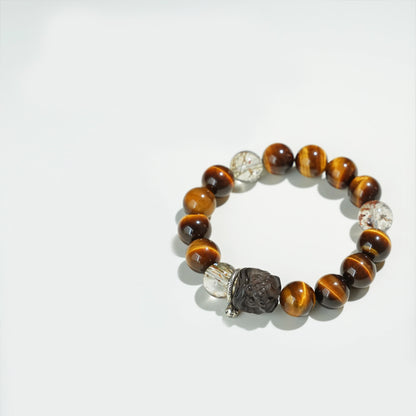 Futu – Natural Tiger’s Eye Wealth Bracelet