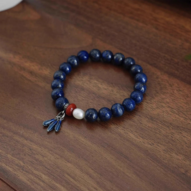 Vintage Lapis Lazuli Bracelet – Wisdom, Clarity & Fortune