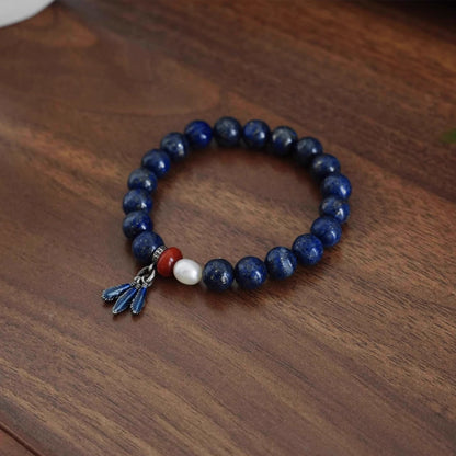 Vintage Lapis Lazuli Bracelet – Wisdom, Clarity & Fortune
