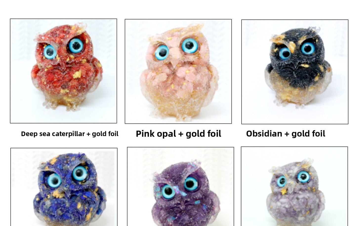 Hot Item Cute Owl Crystal Stone Home Decor Handicraft Decoration Gift Home Decor