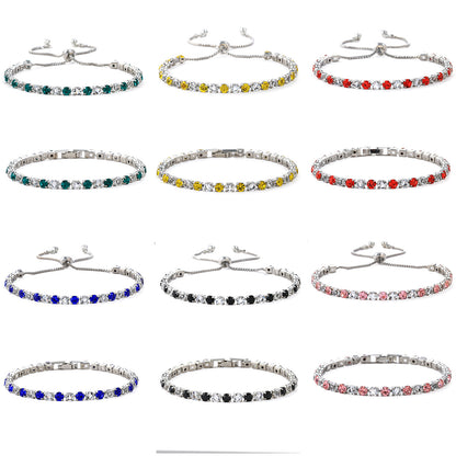 Minimal Zircon Bracelet for Women – High-End Feel