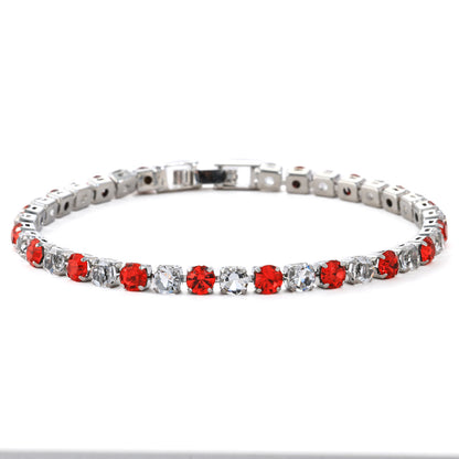 Minimal Zircon Bracelet for Women – High-End Feel