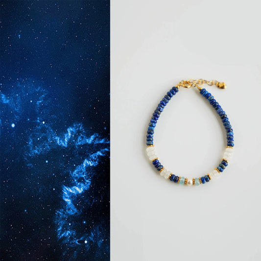 Original Chinese-Style Lapis Lazuli Bracelet for Women – Fortune & Protection