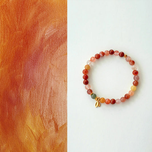 Original Chinese-Style Fortune Rabbit Hair Crystal Bracelet – Yunshang