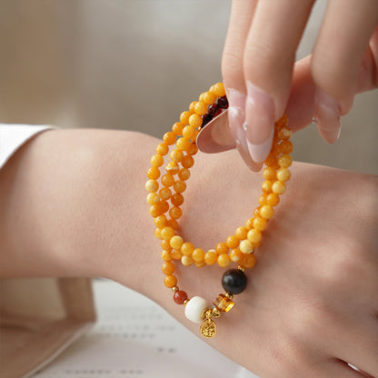 Original Chinese-Style Amber Jewelry – Luwei Handcrafted Gift