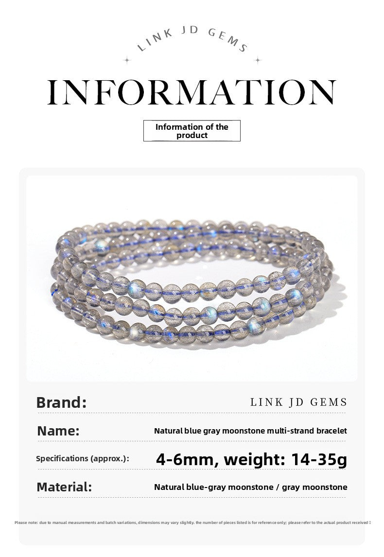 Moonstone Bracelet for Women – Soft Blue Glow