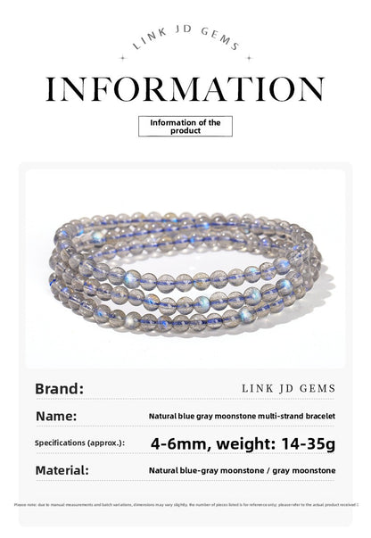 Moonstone Bracelet for Women – Soft Blue Glow