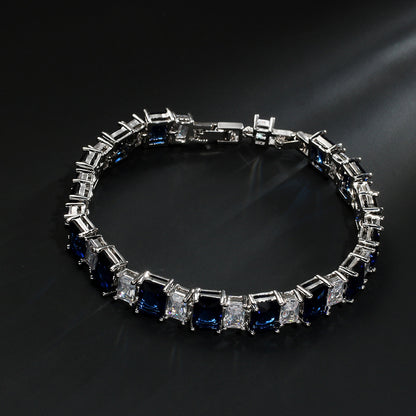 AAA Zircon Geometric Bracelet – Minimal Luxury