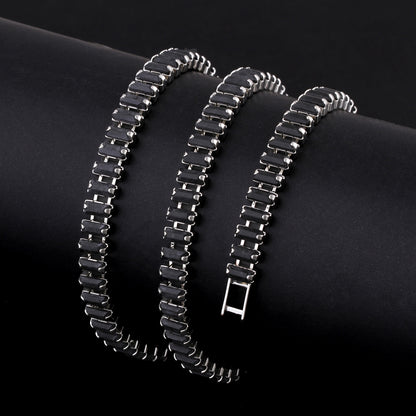 Hip-Hop Polka Dot Zircon Tennis Bracelet