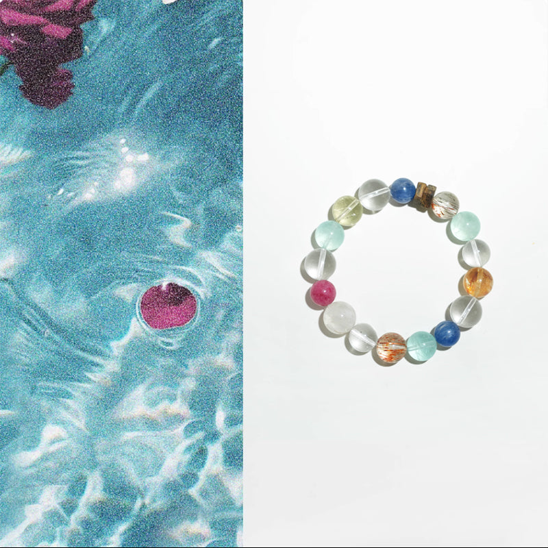 Original Island Design – Agarwood & Gemstone Energy Bracelet