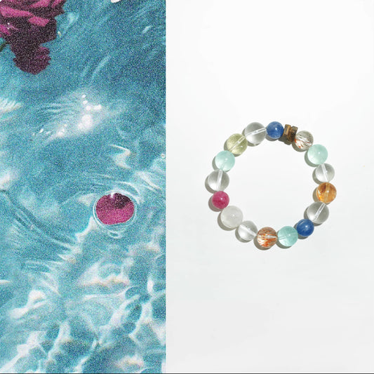 Original Island Design – Agarwood & Gemstone Energy Bracelet