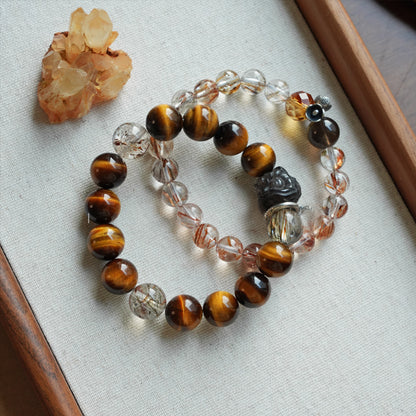 Futu – Natural Tiger’s Eye Wealth Bracelet