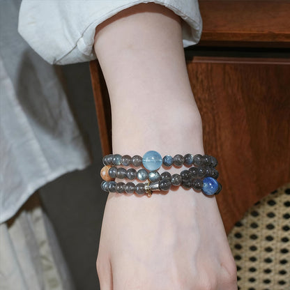 Xingyao –Celestial Harmony Jewelry – Moonstone and the Eight Planets Design