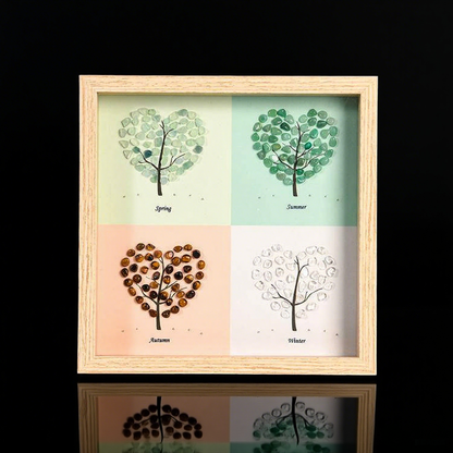 Seasons of Life Crystal Trees