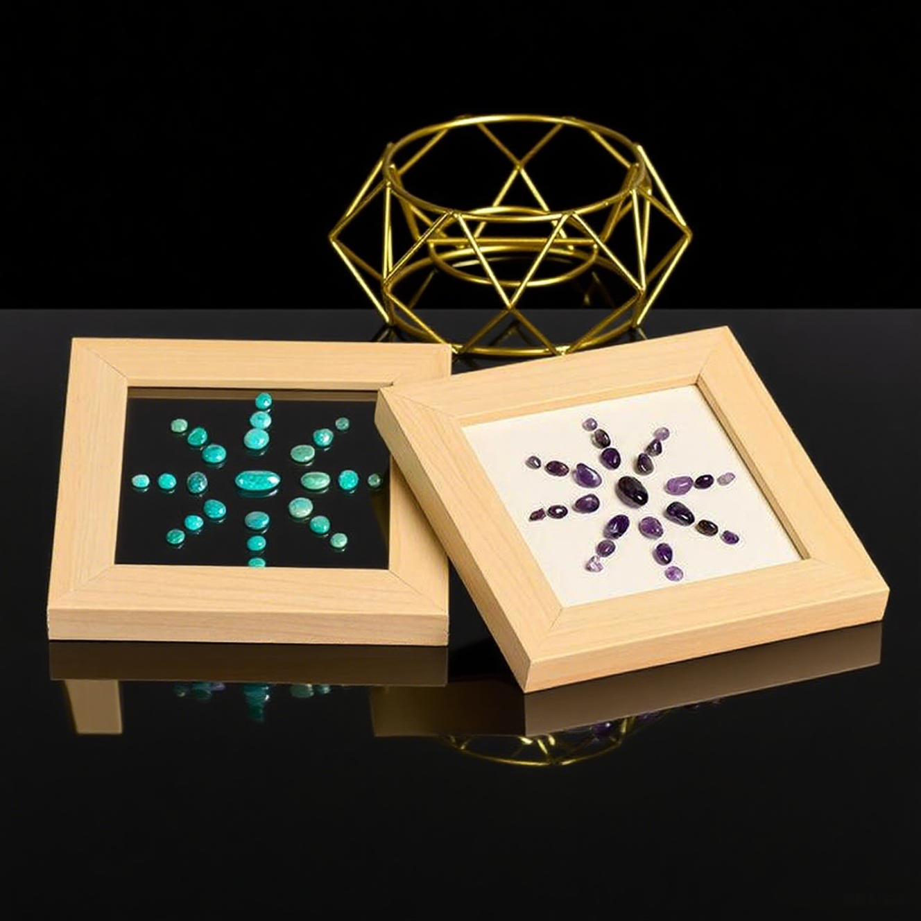 Solar Flower Crystal  – Multi-Color