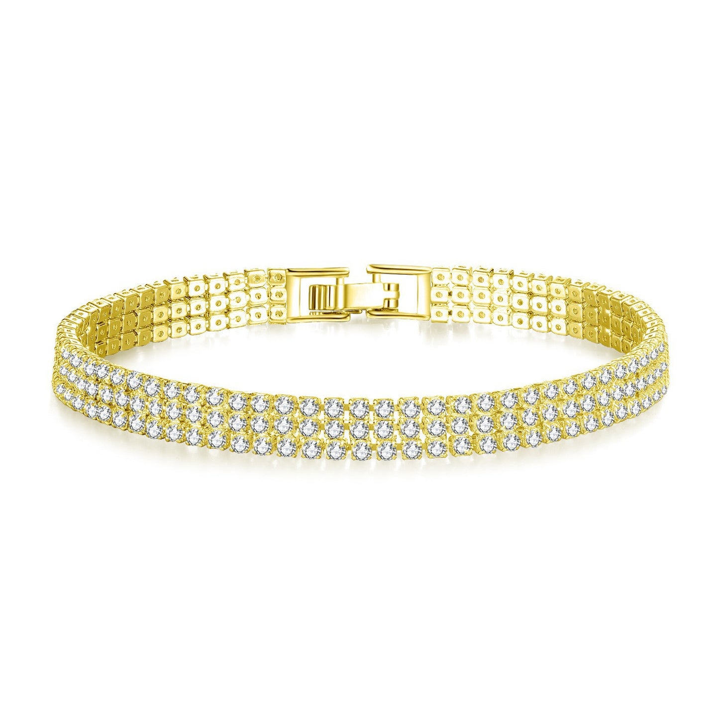 Minimal Zircon Bracelet for Women – High-End Feel